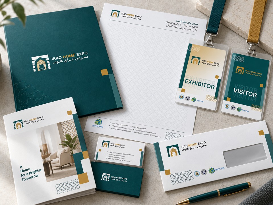 Identity applications on badges and printed materials