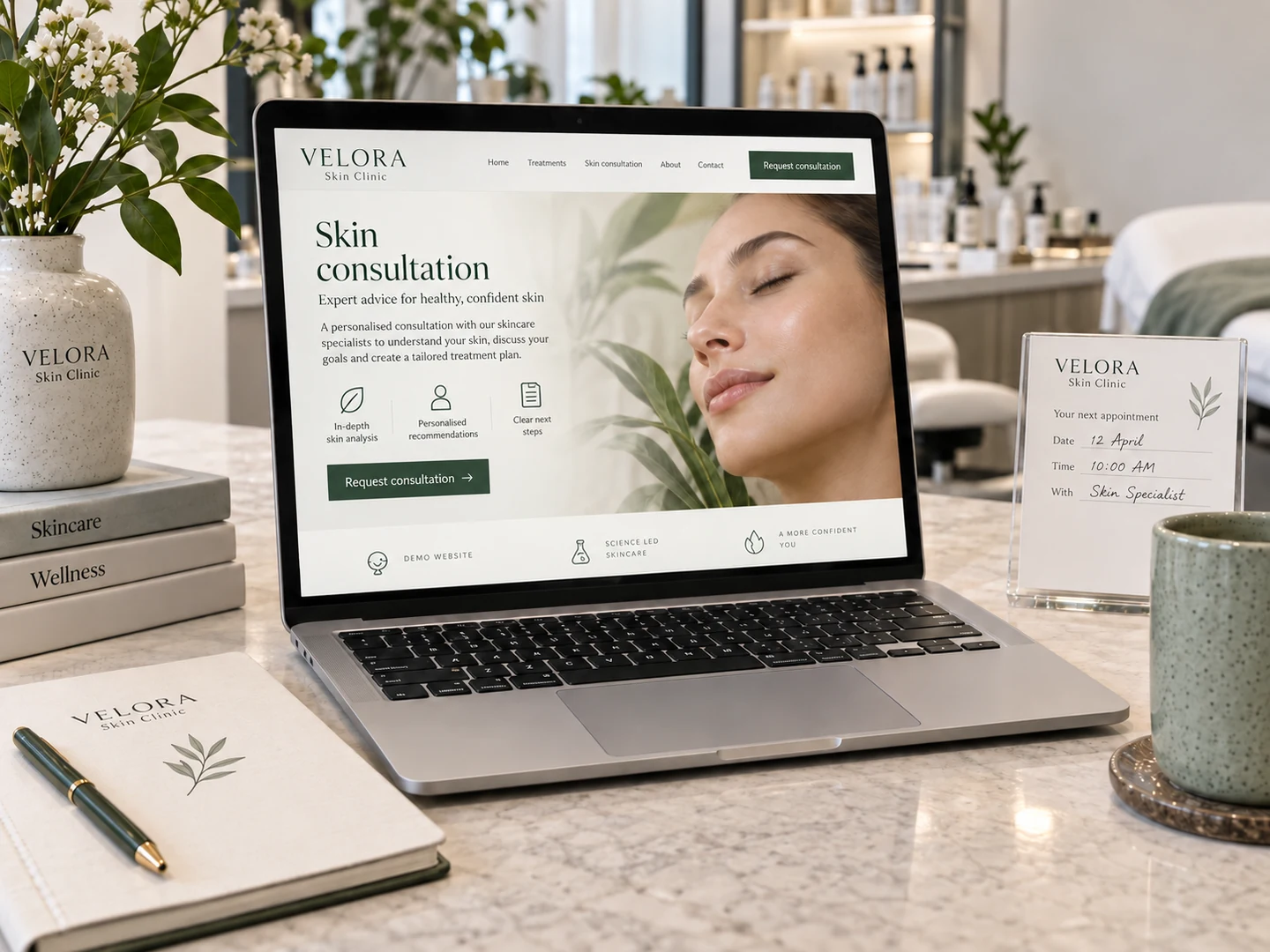 Build the website and consultation journey