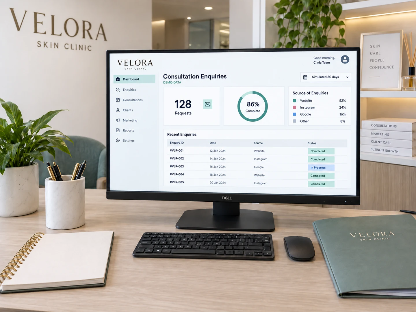 Launch and measure message clarity